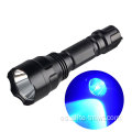 Torcha de linterna LED LED azul UV